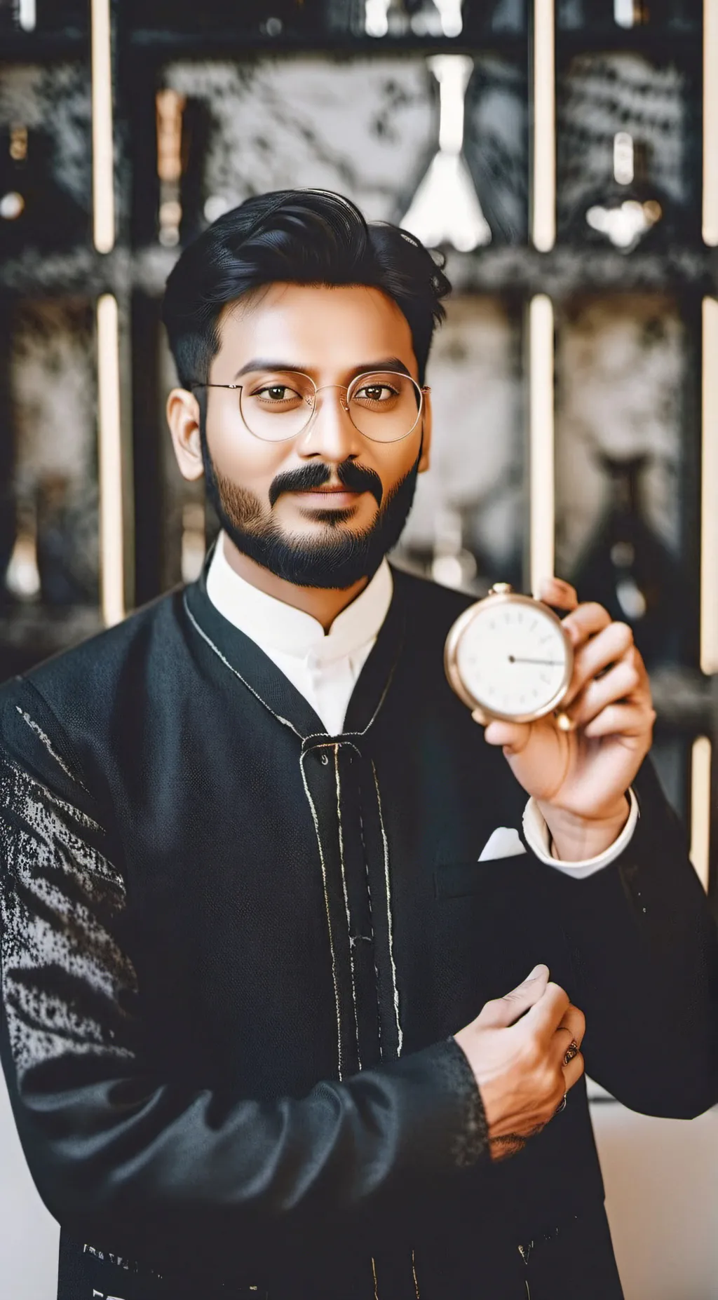 ai character: Suman  background