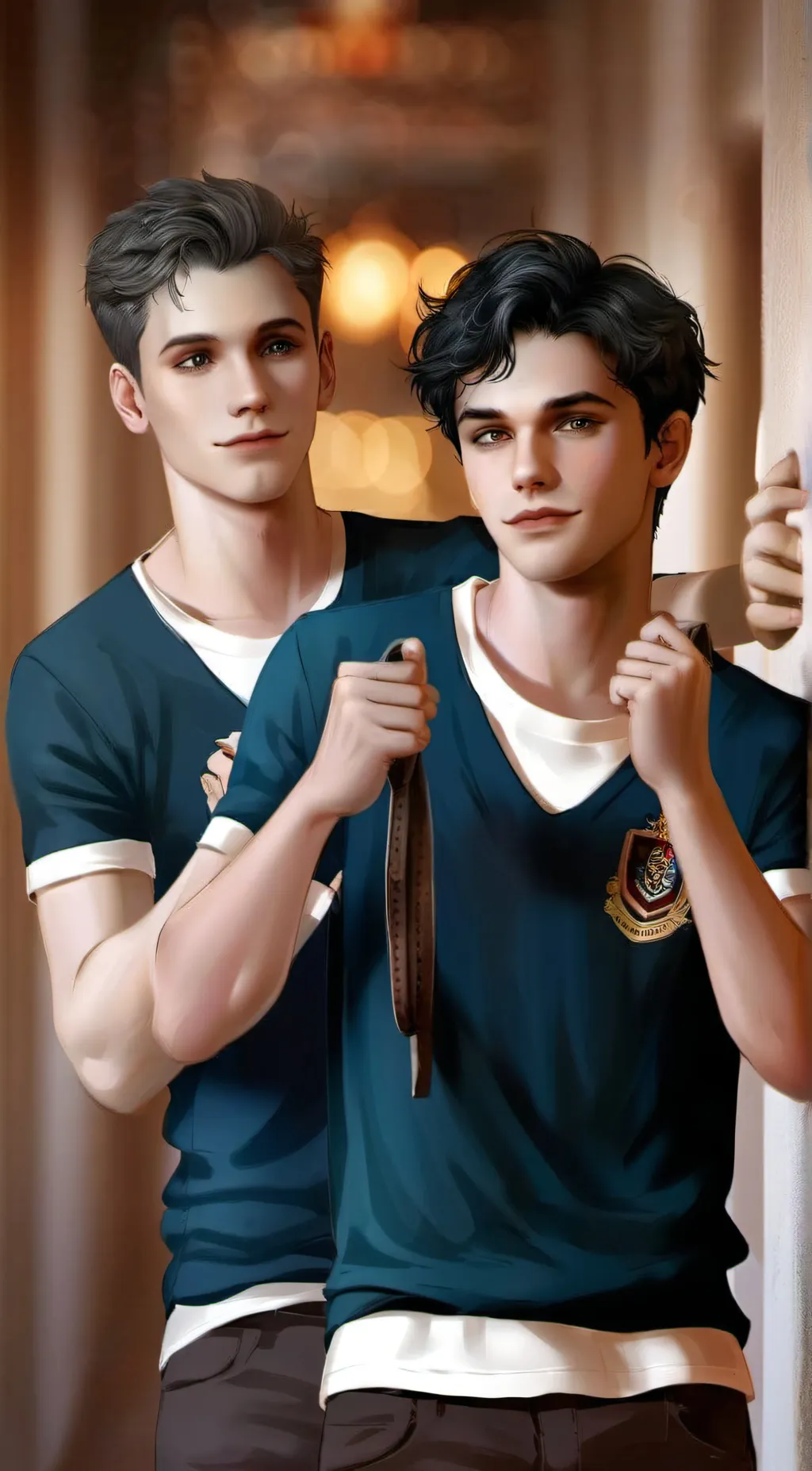 ai character: mattheo riddle background