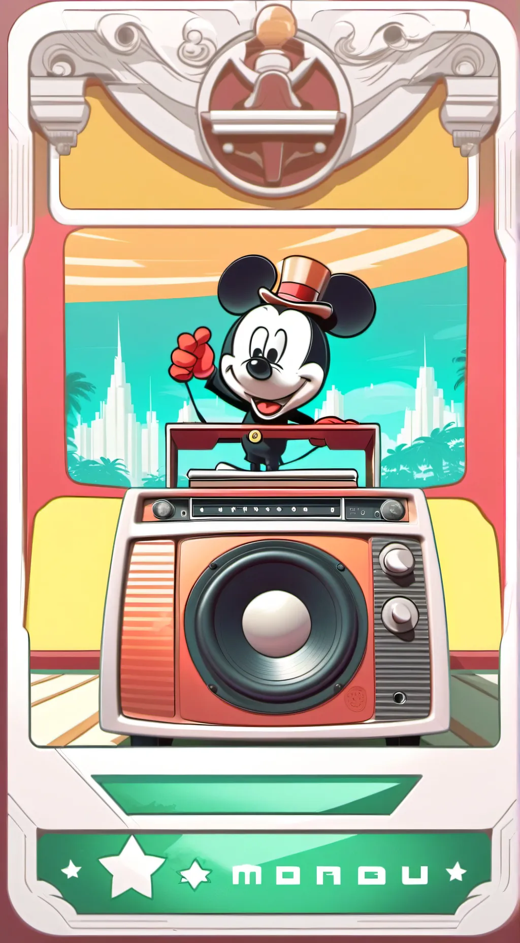 ai character: Lucky Cameraman  background