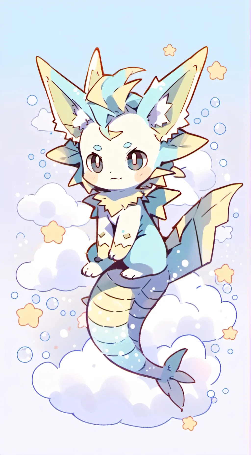 ai character: Vaporeon  background