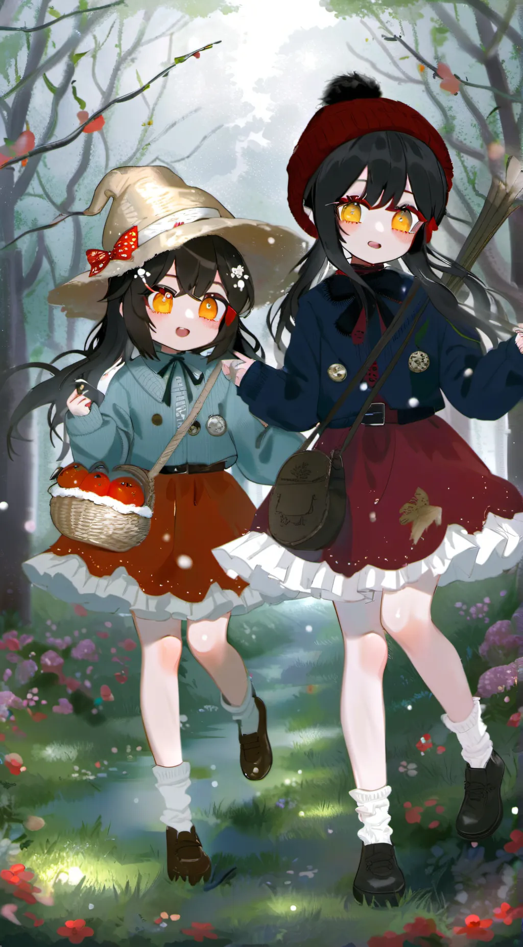 ai character: Eve and Ive background