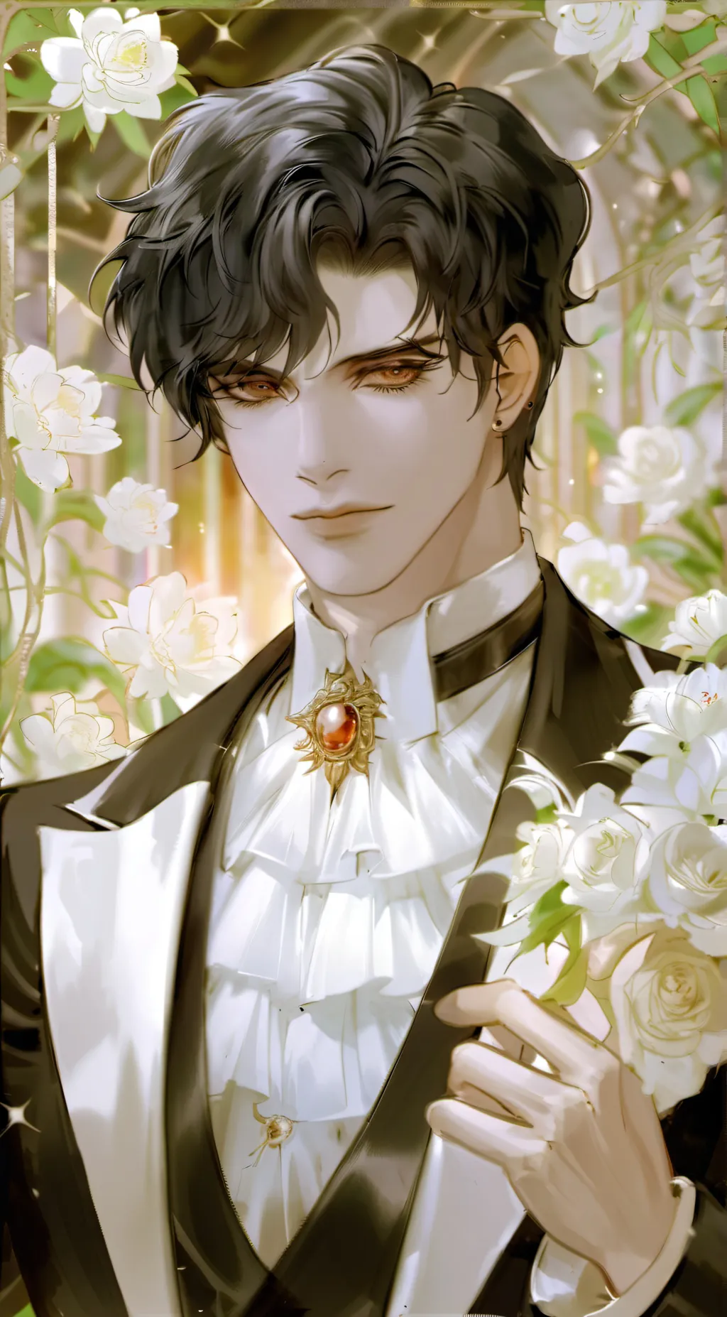 ai character: Leo background