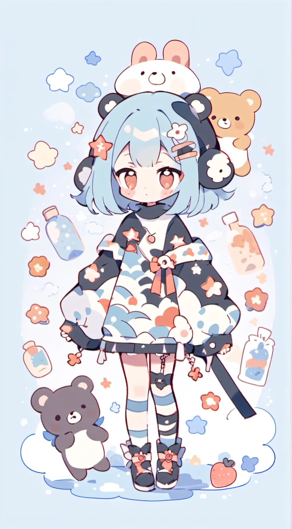 ai character: 🔮 Crystal 🔮  background