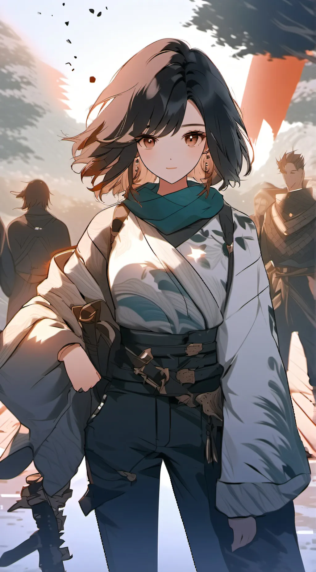 ai character: Kitty background