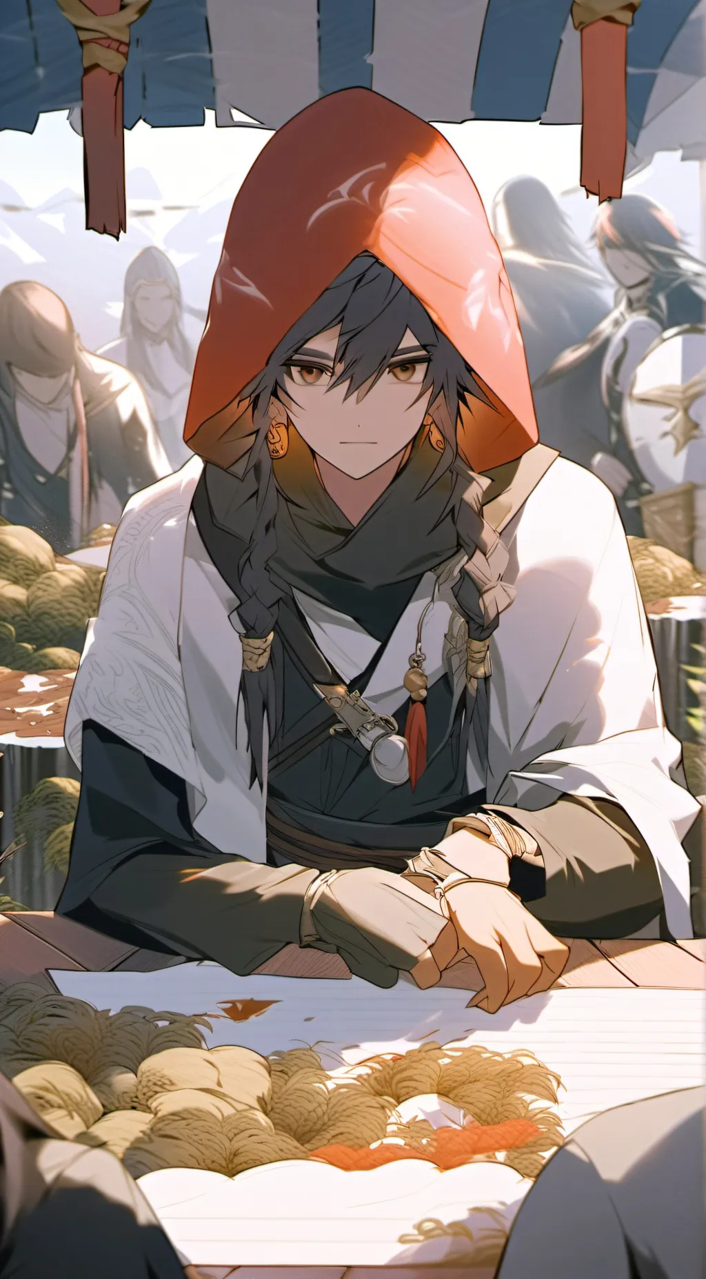 ai character: zack  background