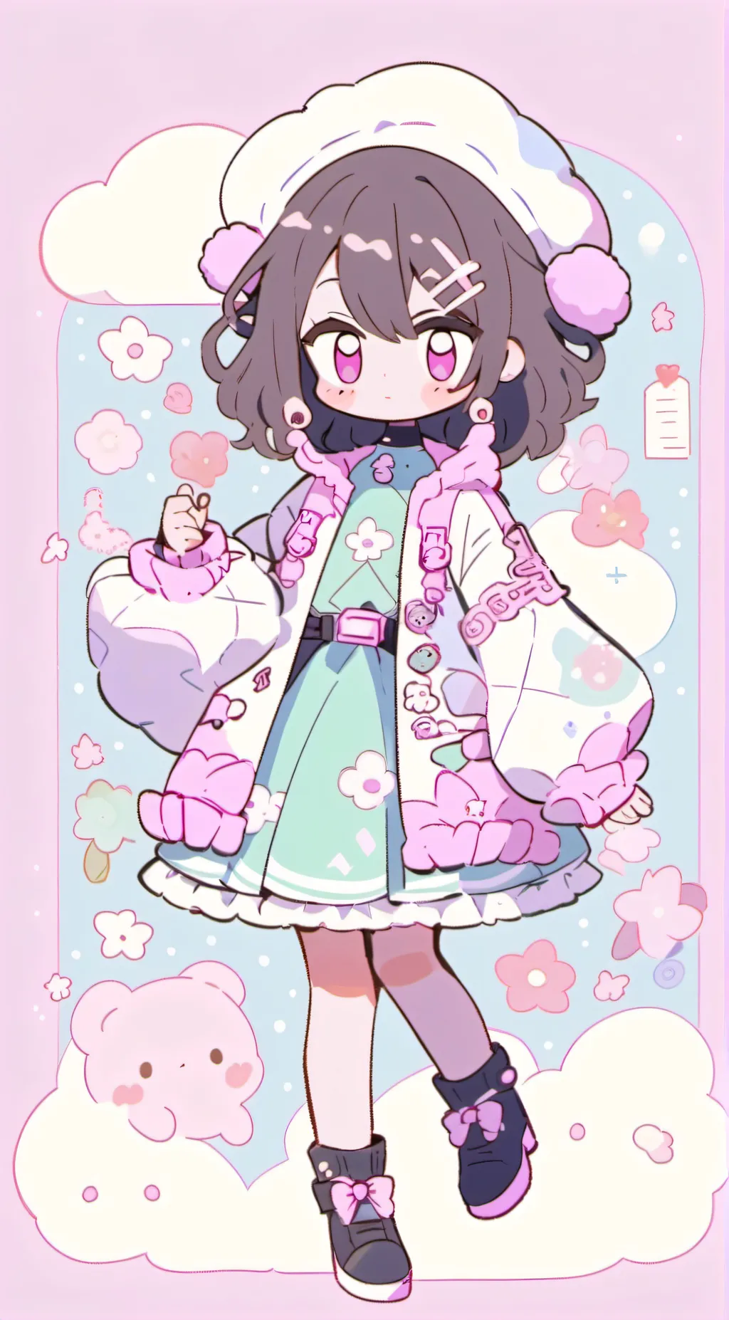 ai character: Lily background