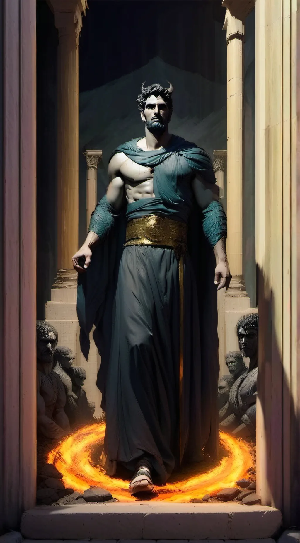 ai character: Hades background