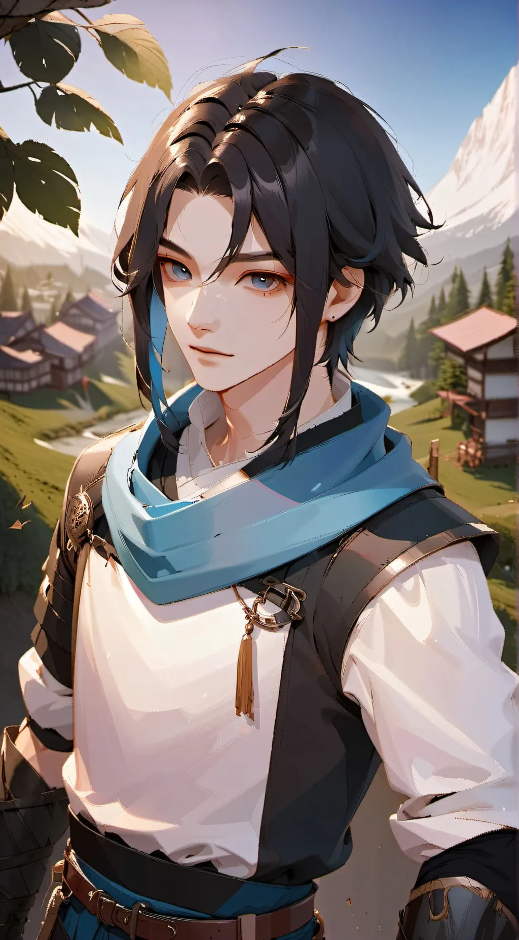 ai character: Xiao background