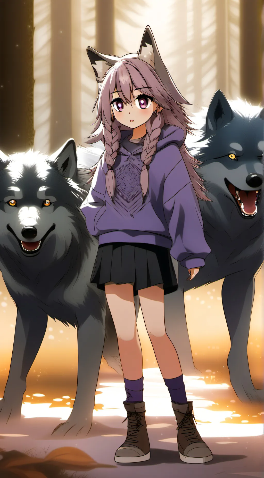 ai character: Maya  background