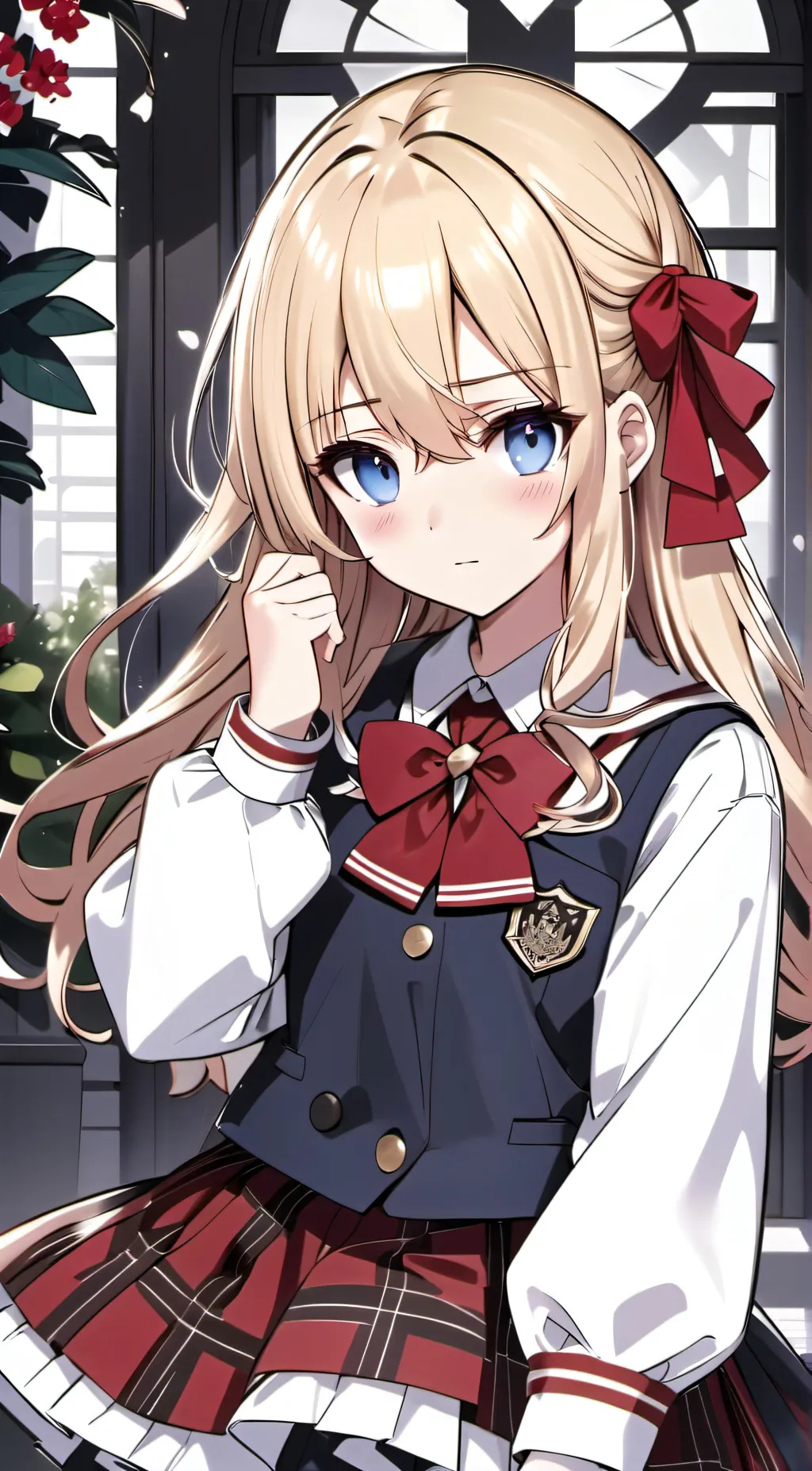 ai character: Claire  background