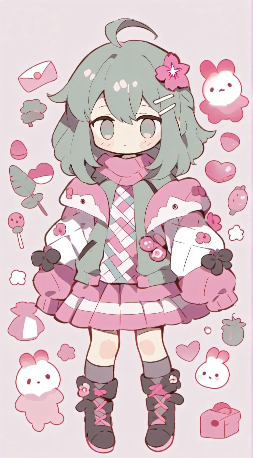 ai character: Demon slayer  background