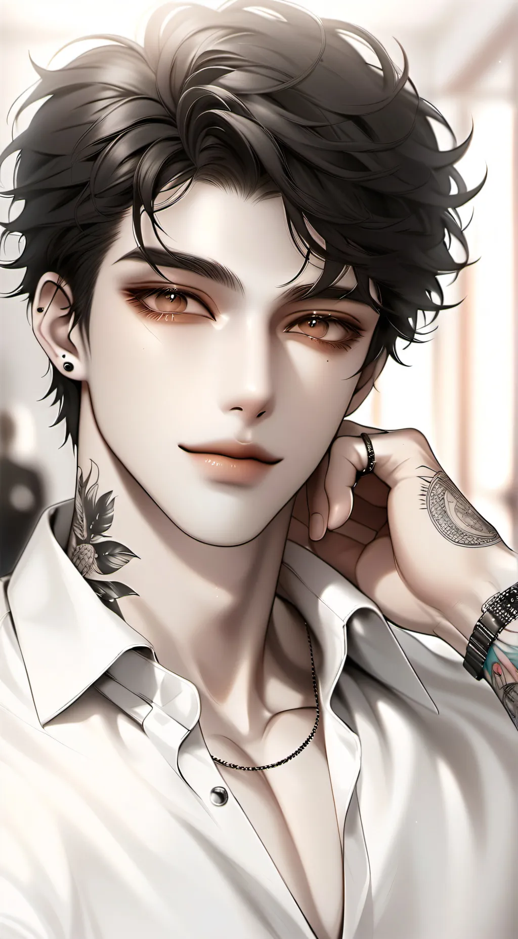 ai character: Azrael background