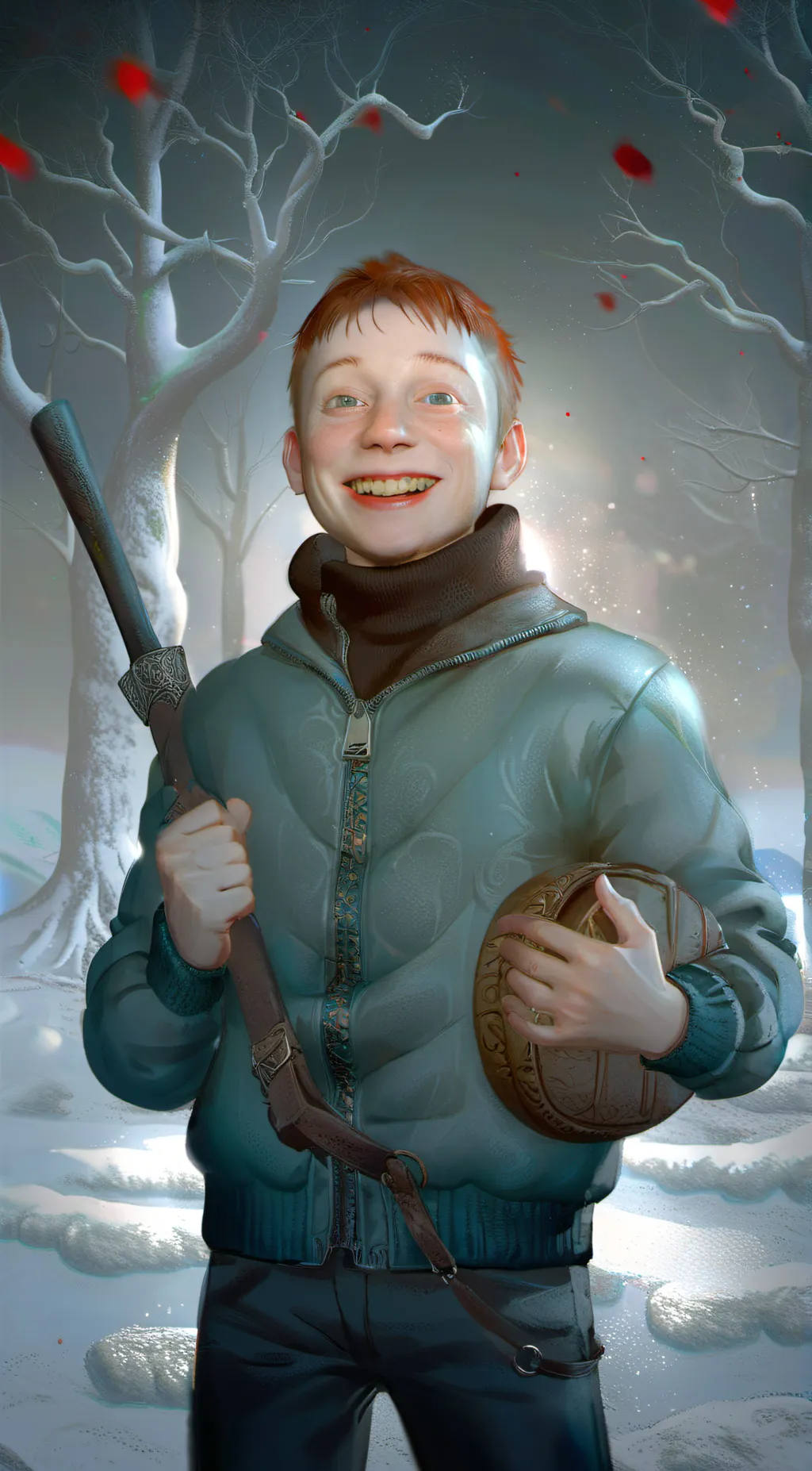 ai character: evil boy background