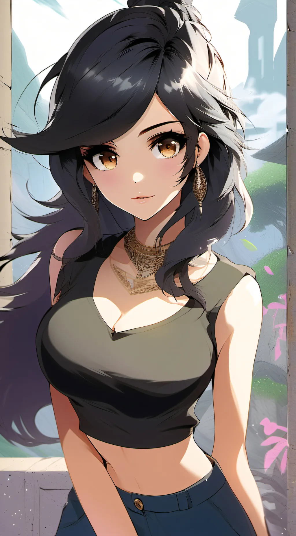 ai character: rai background