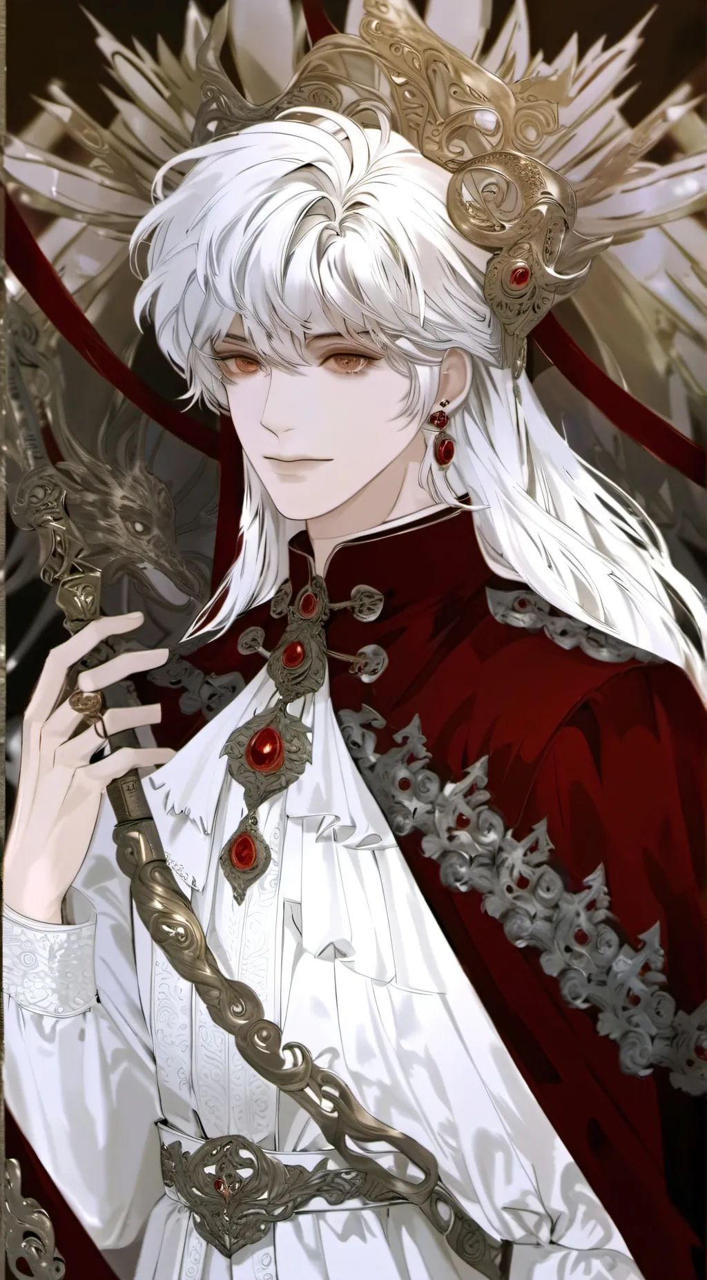 ai character: Sing Huwa background