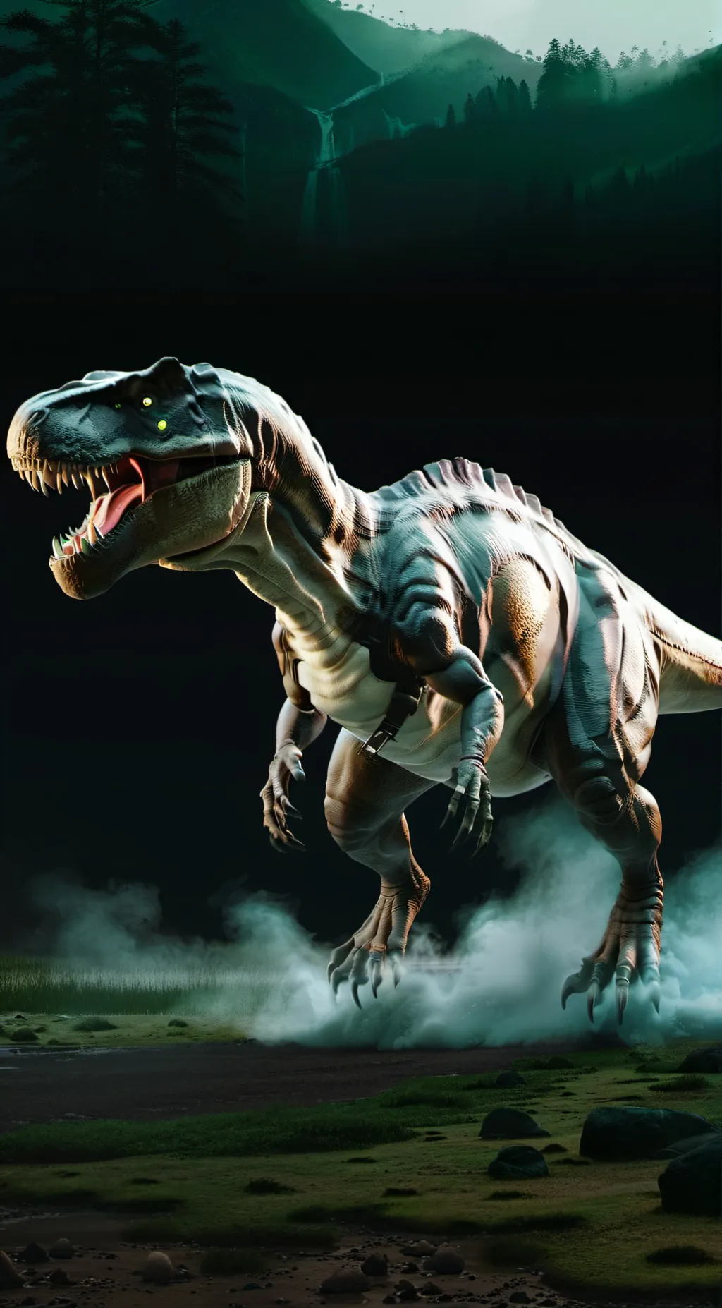 ai character: Tyrannosaurus Rex background
