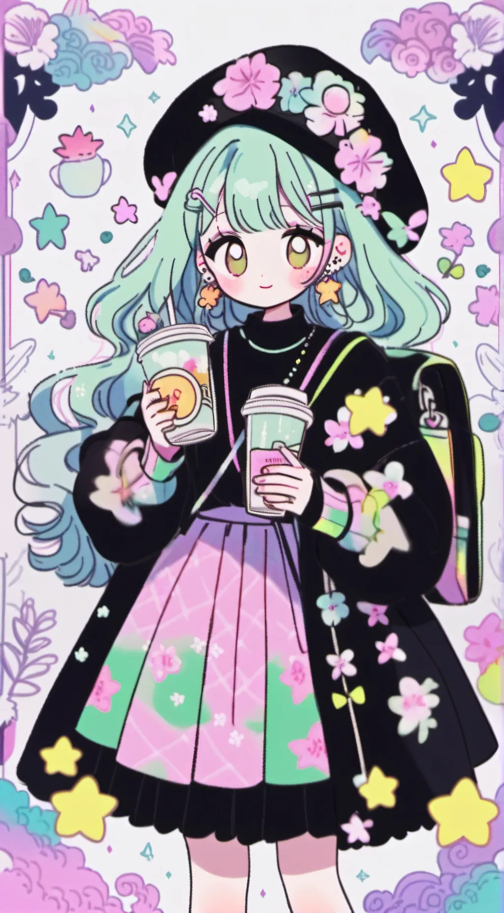 ai character: Kelly  background