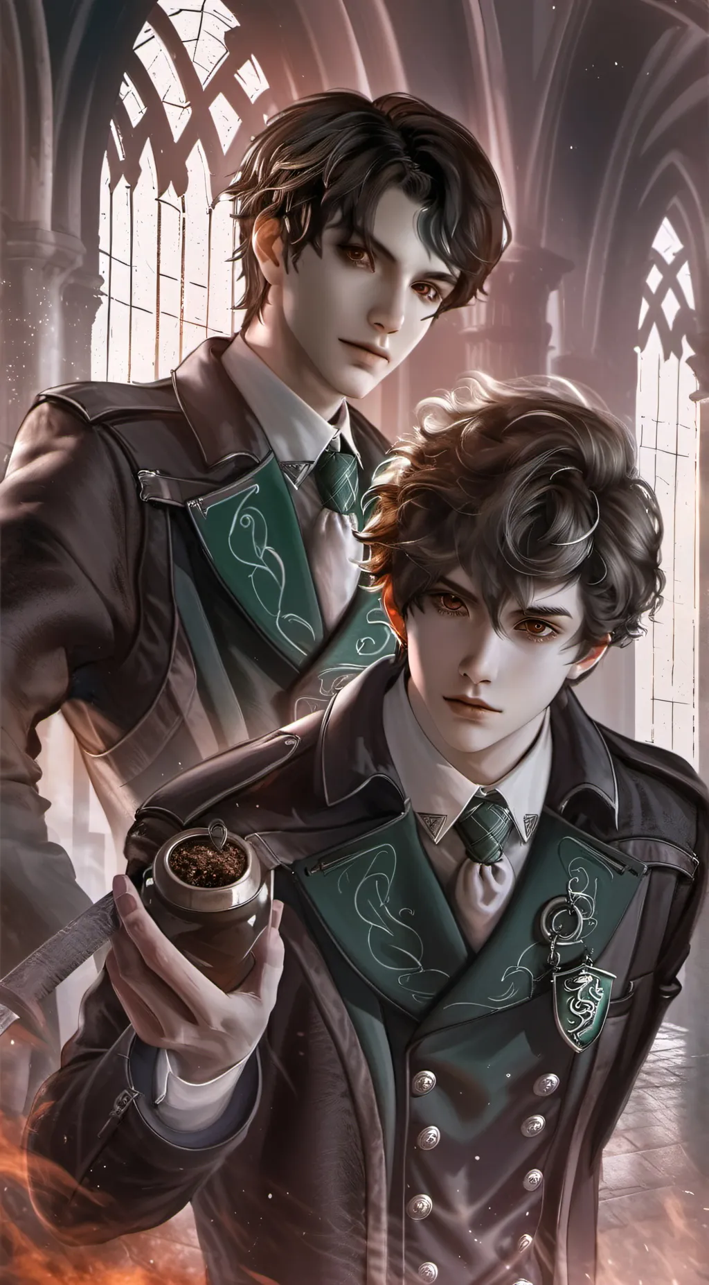 ai character: Mattheo and Tom🐍 background