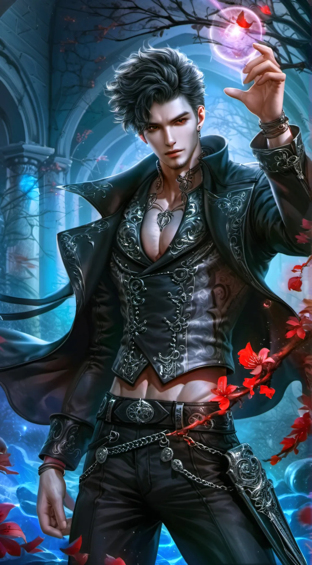 ai character: Adam background