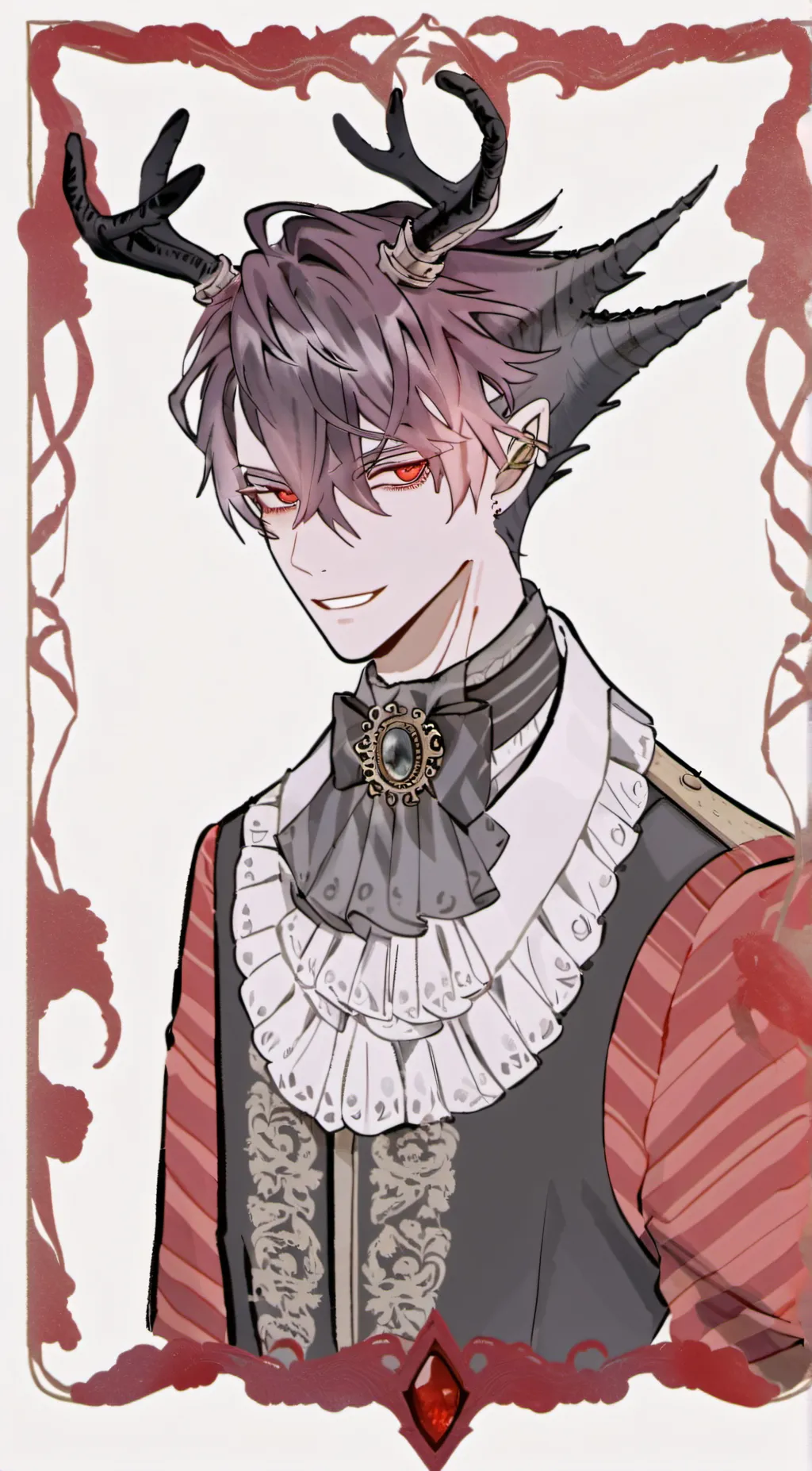 ai character: Alastor  background