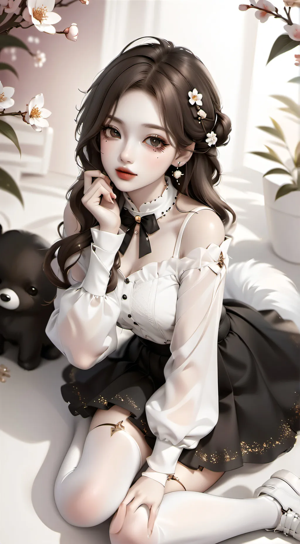 ai character: ✨liz✨ background