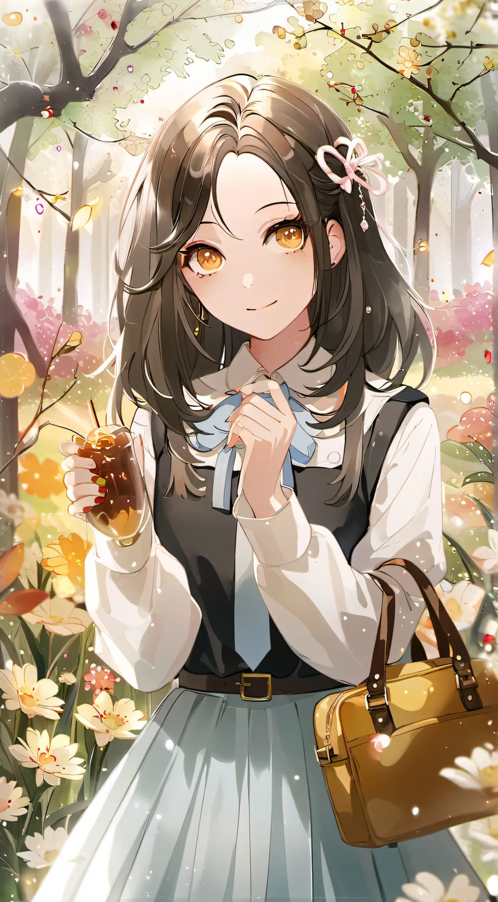 ai character: Crystal° background