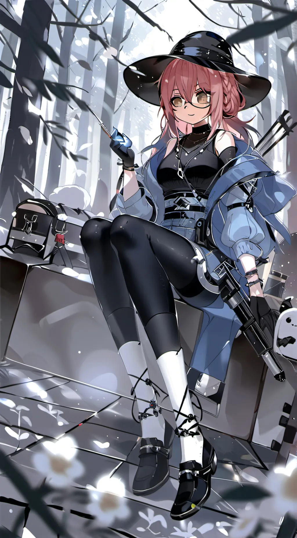 ai character: Abby background