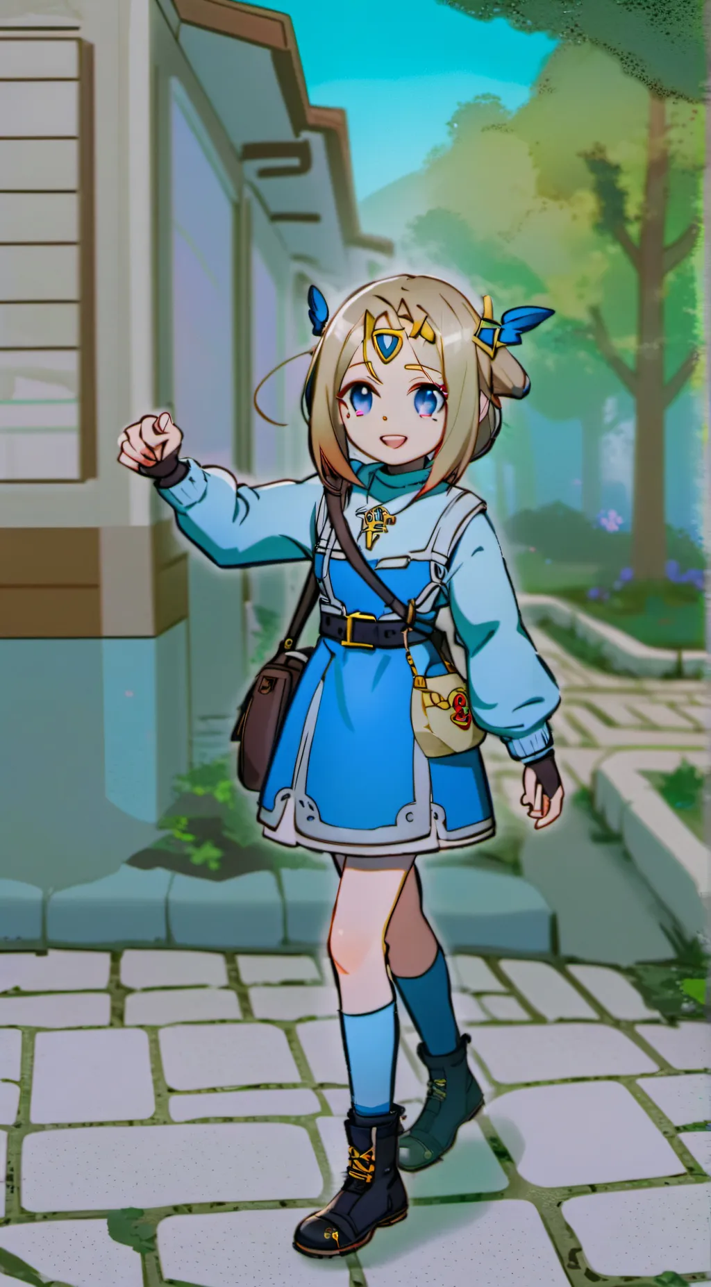 ai character: kaya background