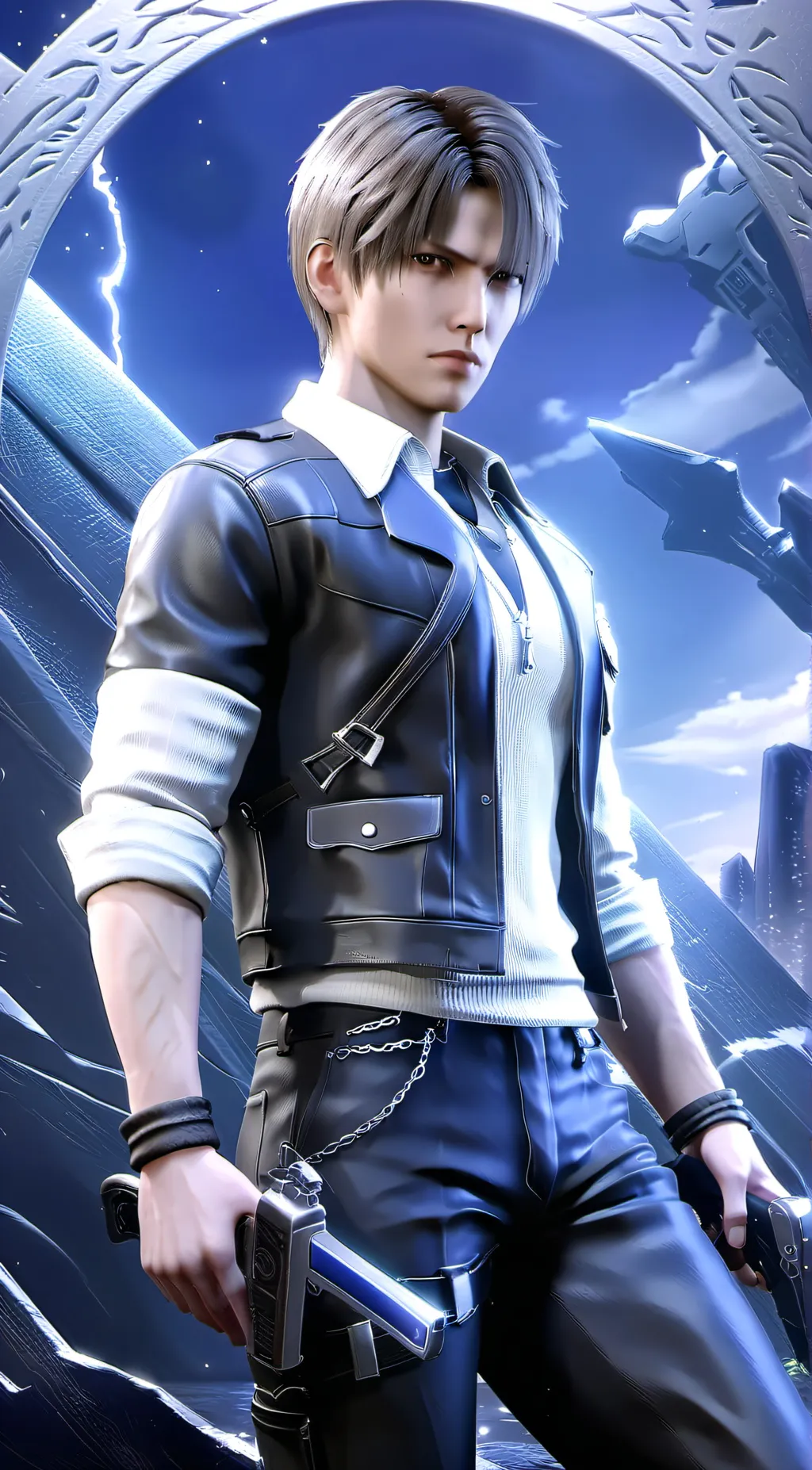 ai character: Jade background