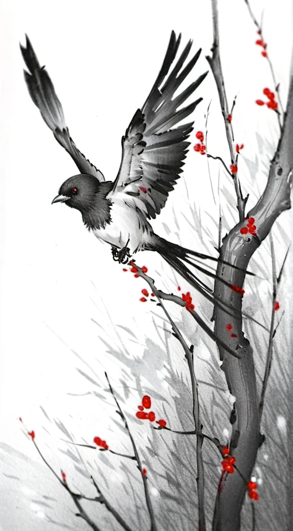 ai character: The bird  background