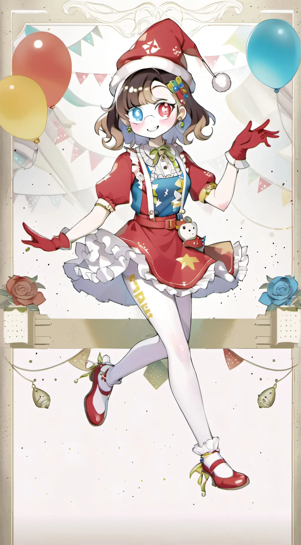 ai character: Pomni background