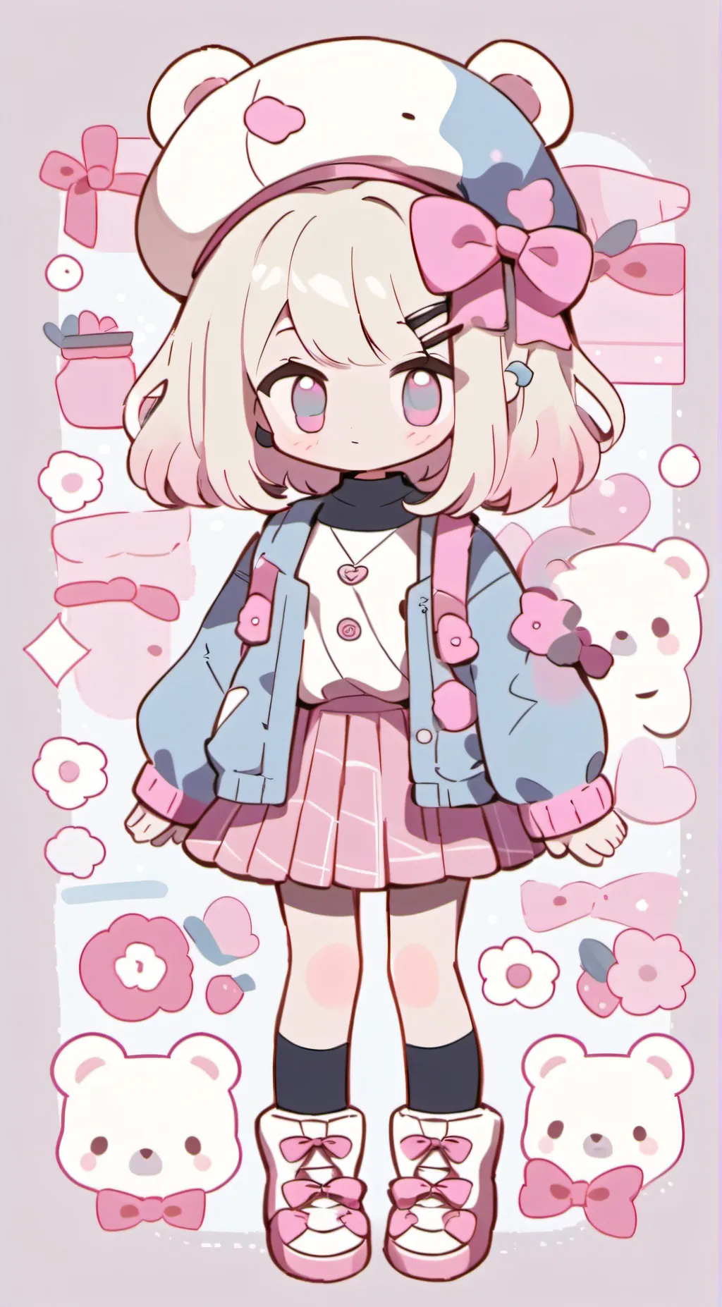 ai character: Angelina background