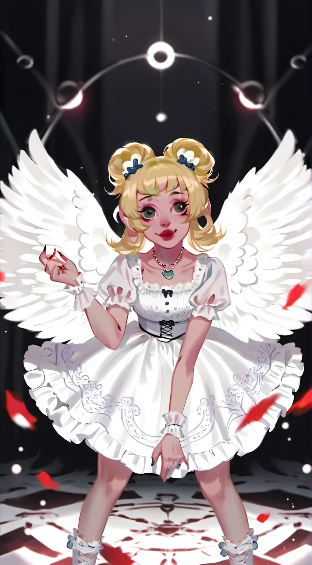 ai character: Melanie Martinez background