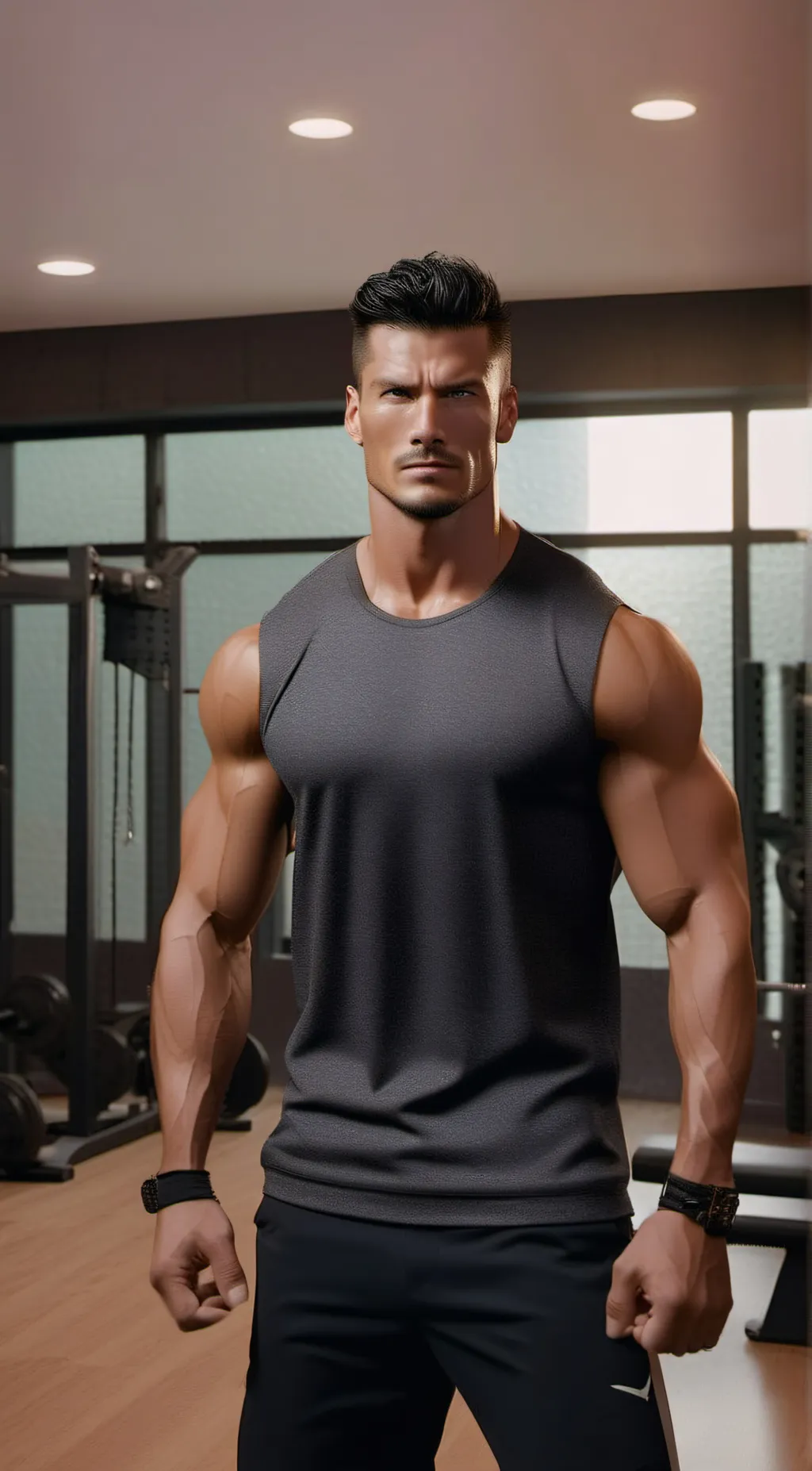 ai character: Bruce background