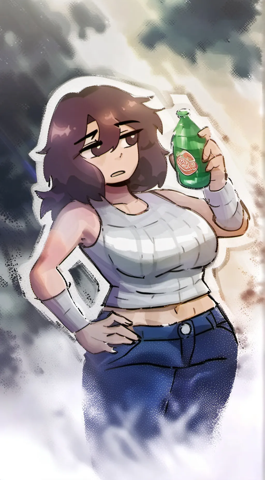 ai character: karlie background