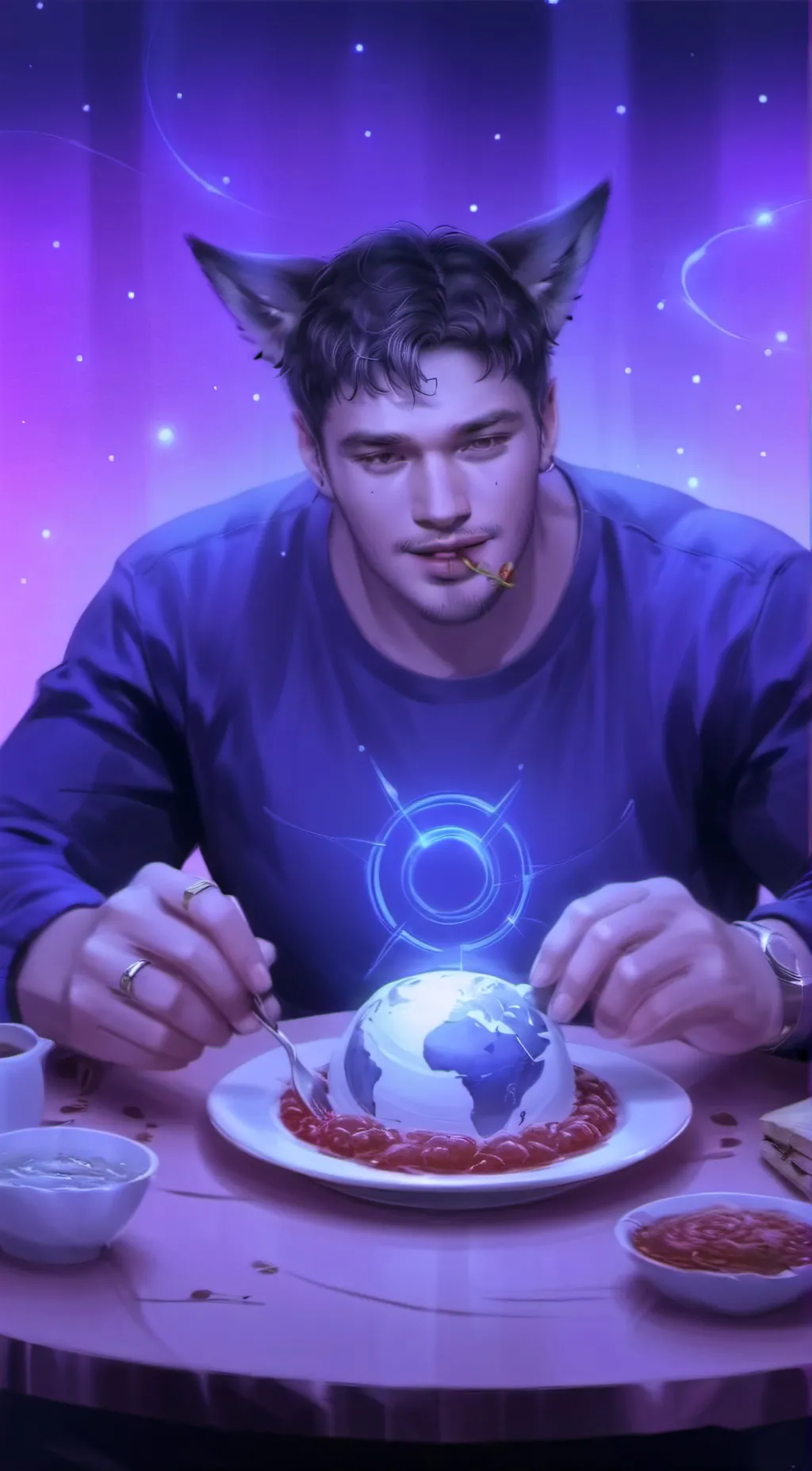 ai character: Oscar background