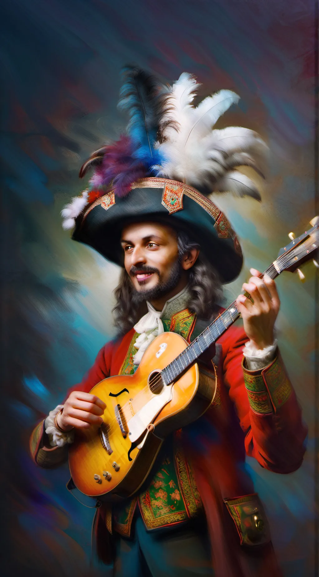 ai character: Jamrash background