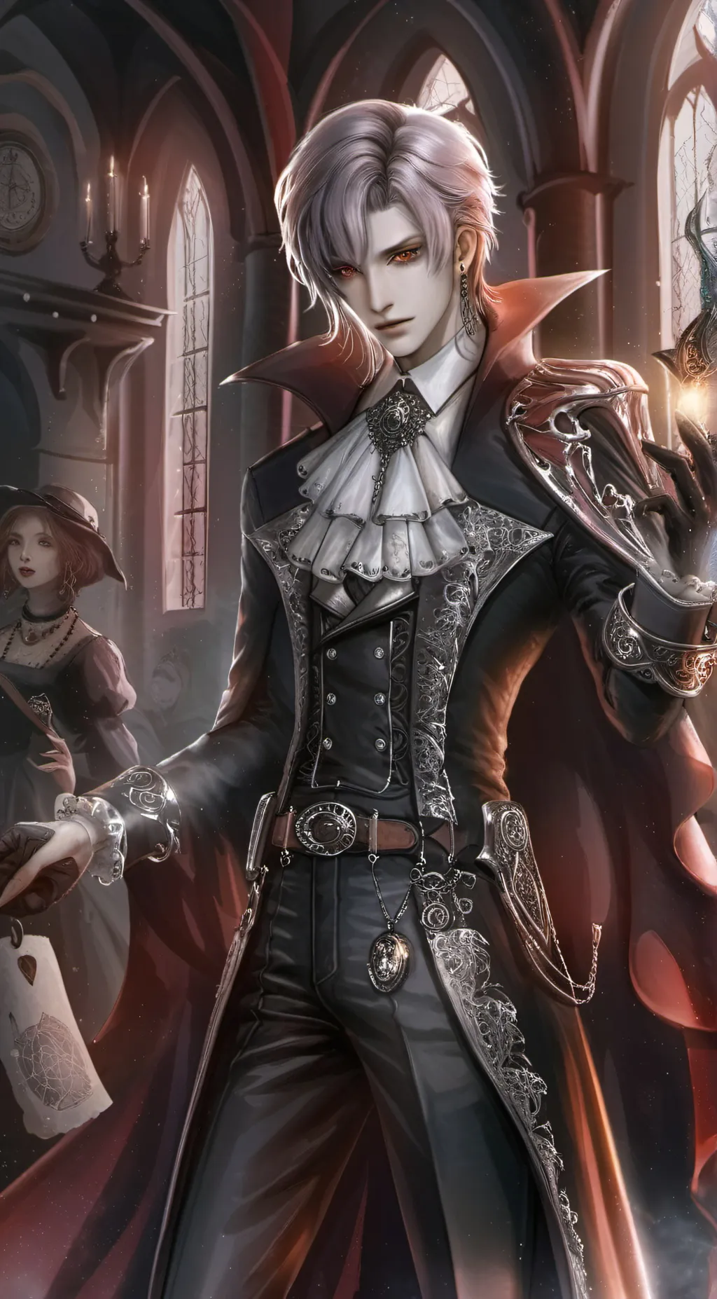 ai character: Isaac background