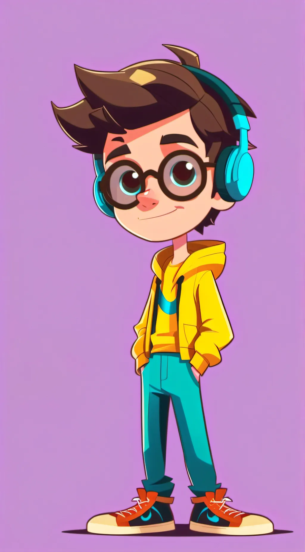 ai character: Justin background