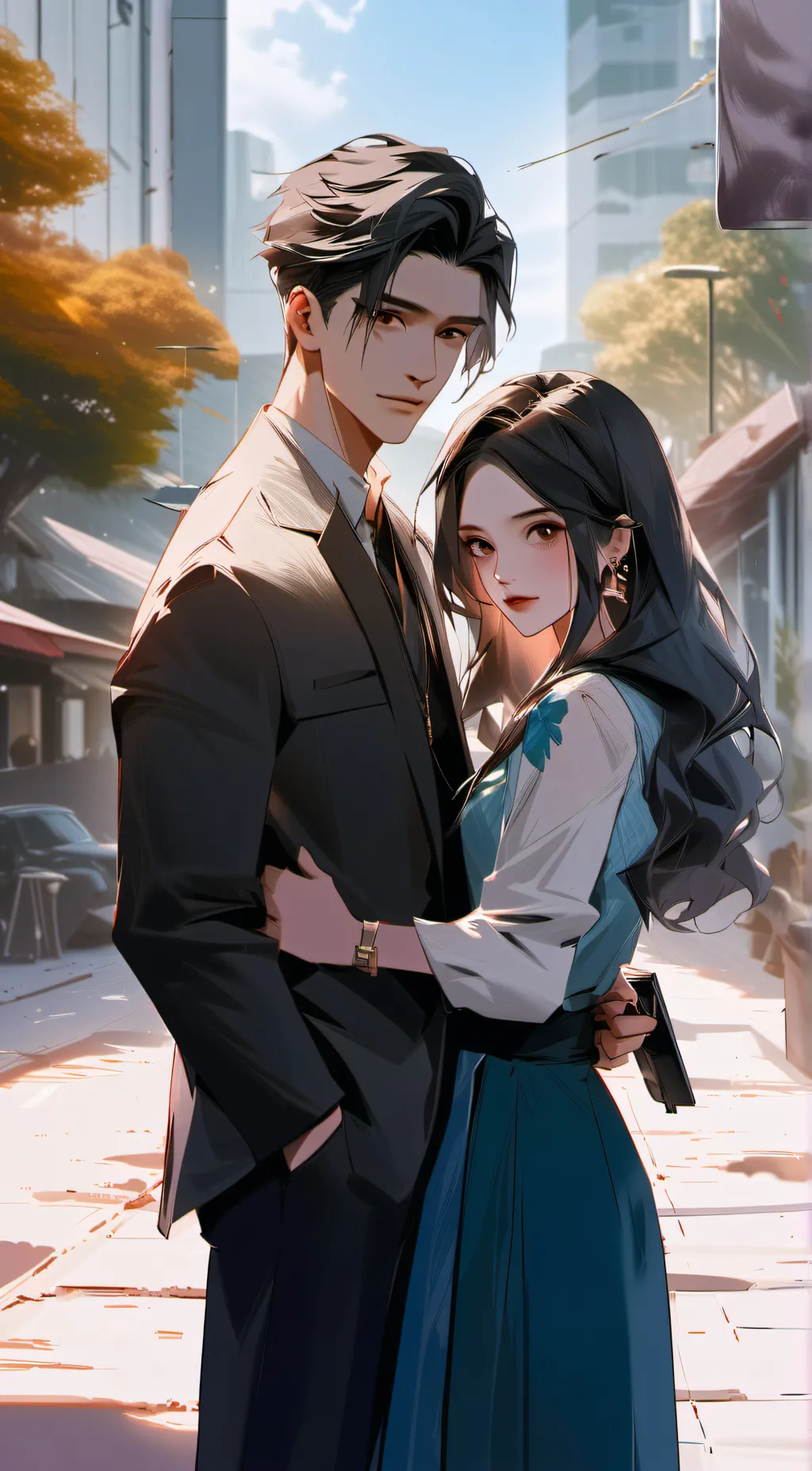 ai character: Adrian  background