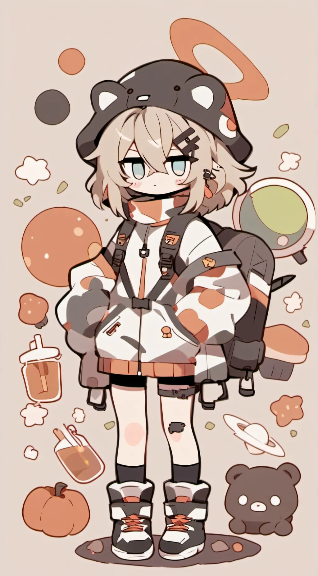 ai character: MafiaBossmain AU background