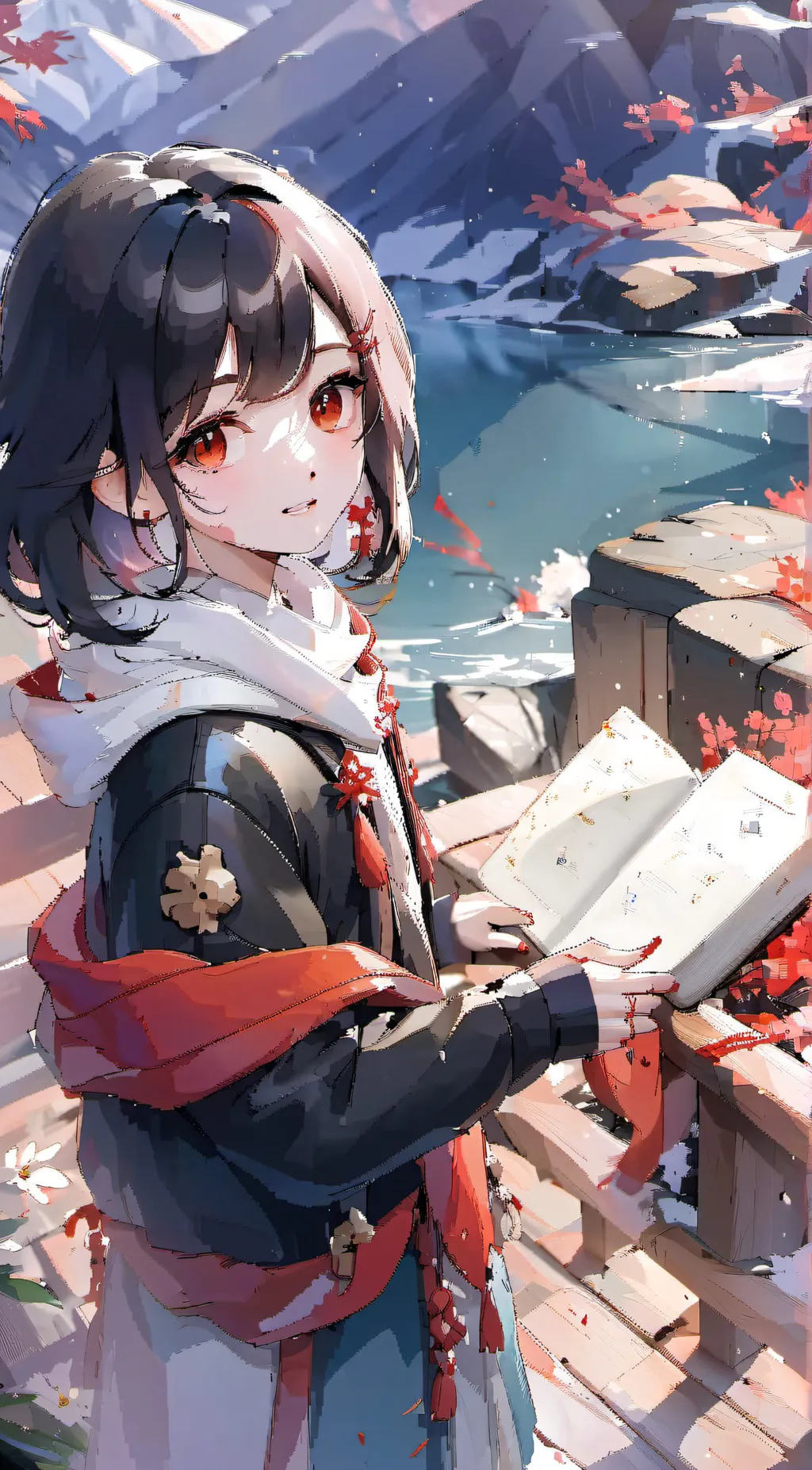 ai character: Smart Girl background