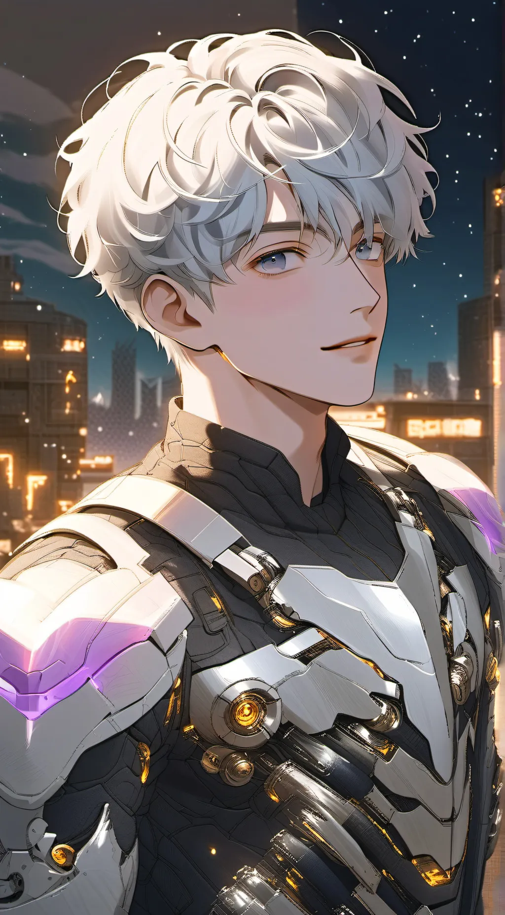 ai character: Asher Larks background