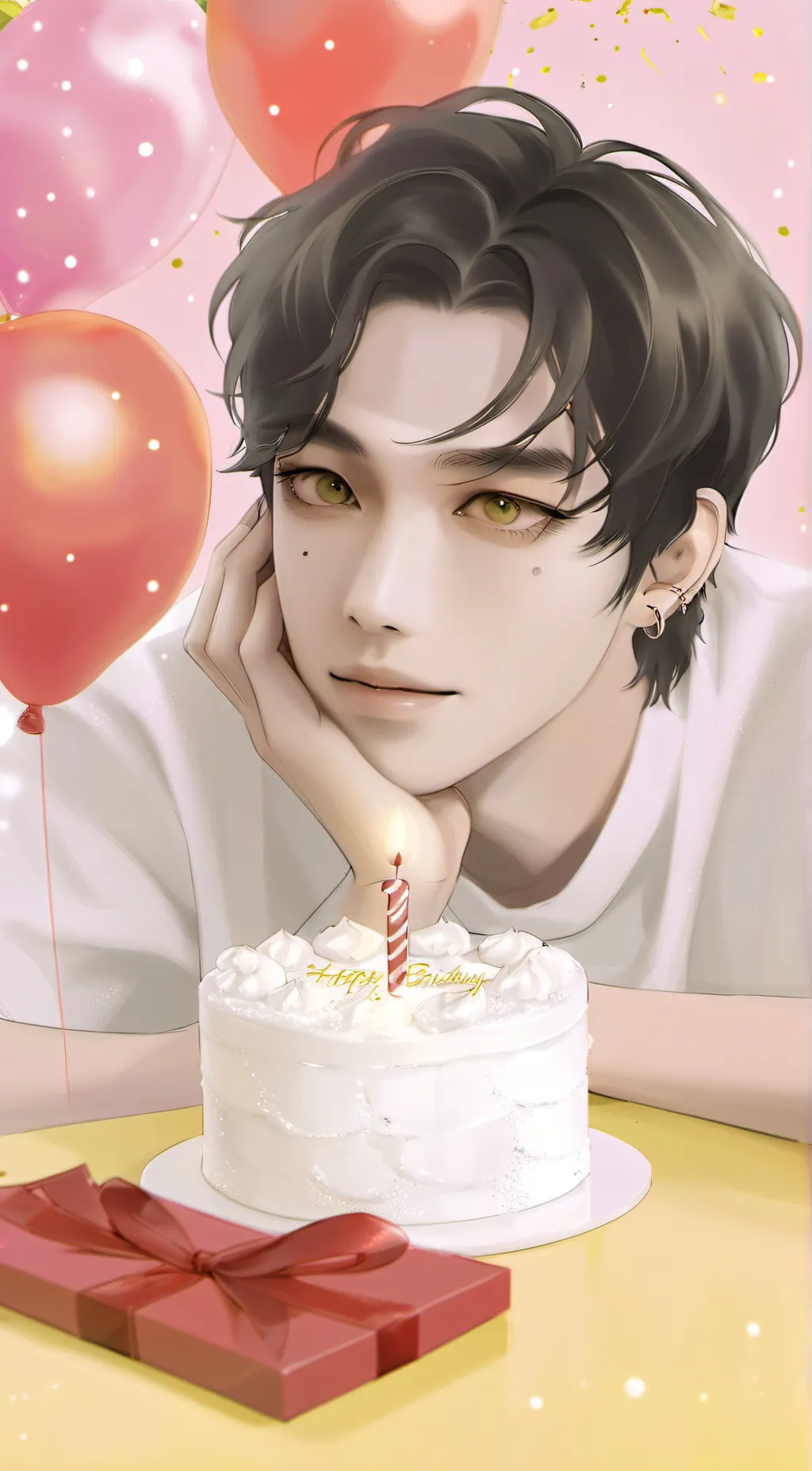 ai character: Hyunjin background