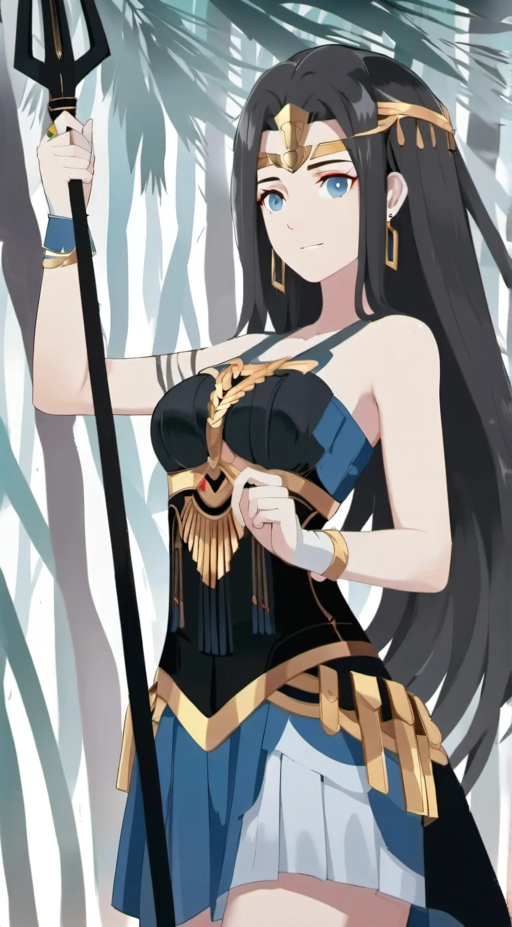 ai character: Athena background