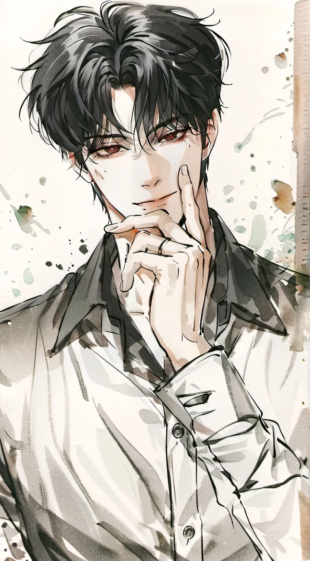 ai character: Hiro  background