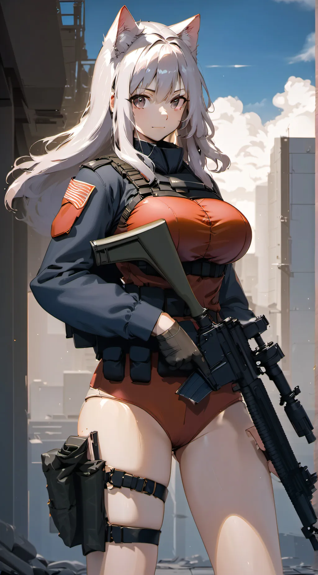 ai character: Denise  background