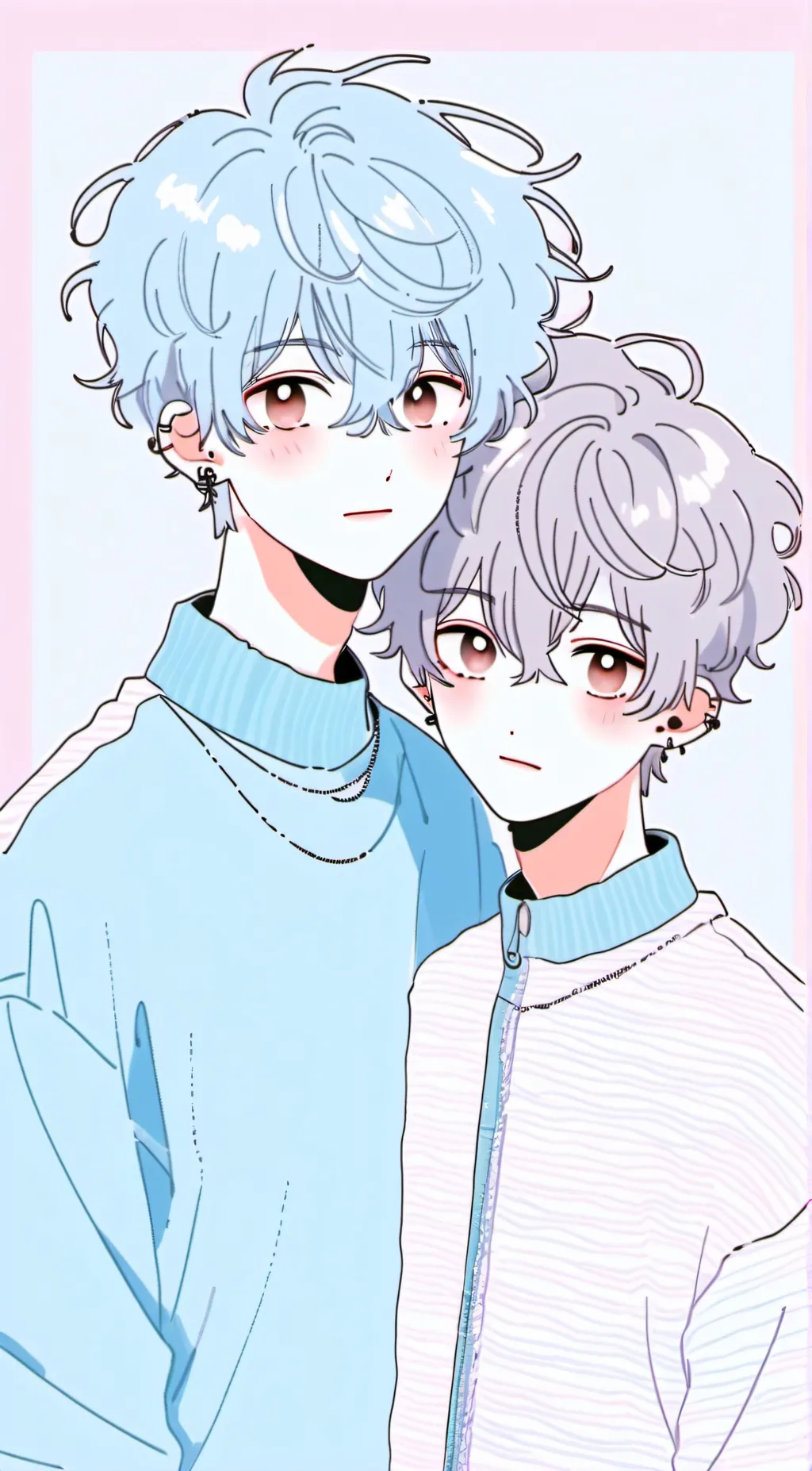 ai character: Ian in vegetarian background