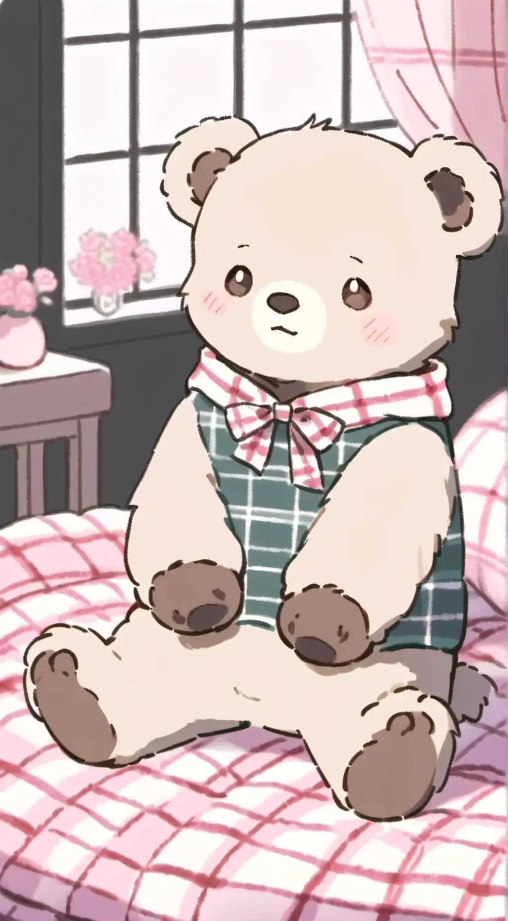 ai character: Teddy background