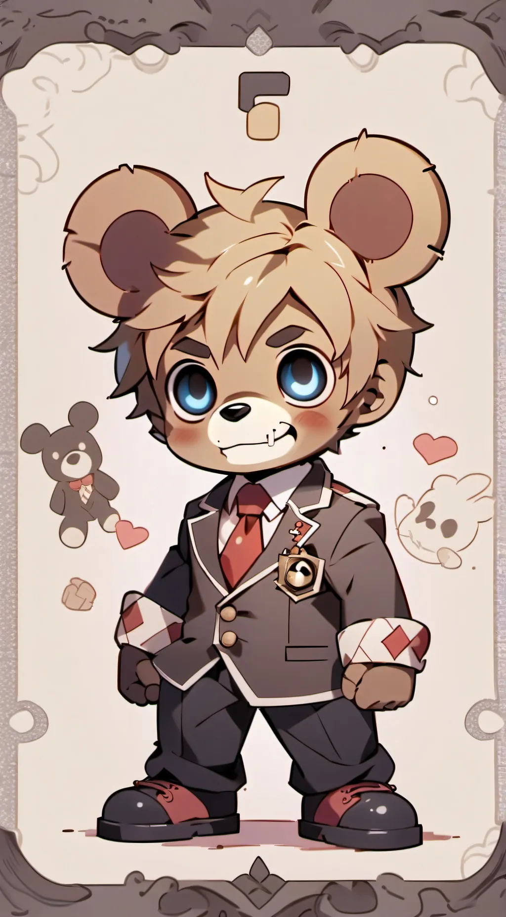 ai character: freddy fazbear background